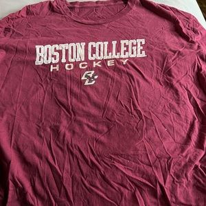 Fanatics Maroon Boston College Hockey Tshirt Size 3XL